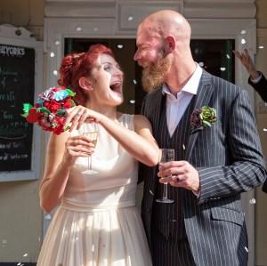 wedding, rings, I Do, Duke of Yorks, confetti, Debbie Lias, Photography
