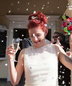 wedding, rings, I Do, Duke of Yorks, confetti, Debbie Lias, Photography
