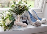 wedding, shoes, rings, bouquet, wedding flowers, something blue, debbie lias, photography