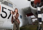 model, aviation, plane, gatwick, airport, debbie lias, photography