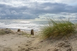 west wittering, beach, sand, stormy skies, debbie lias, photography